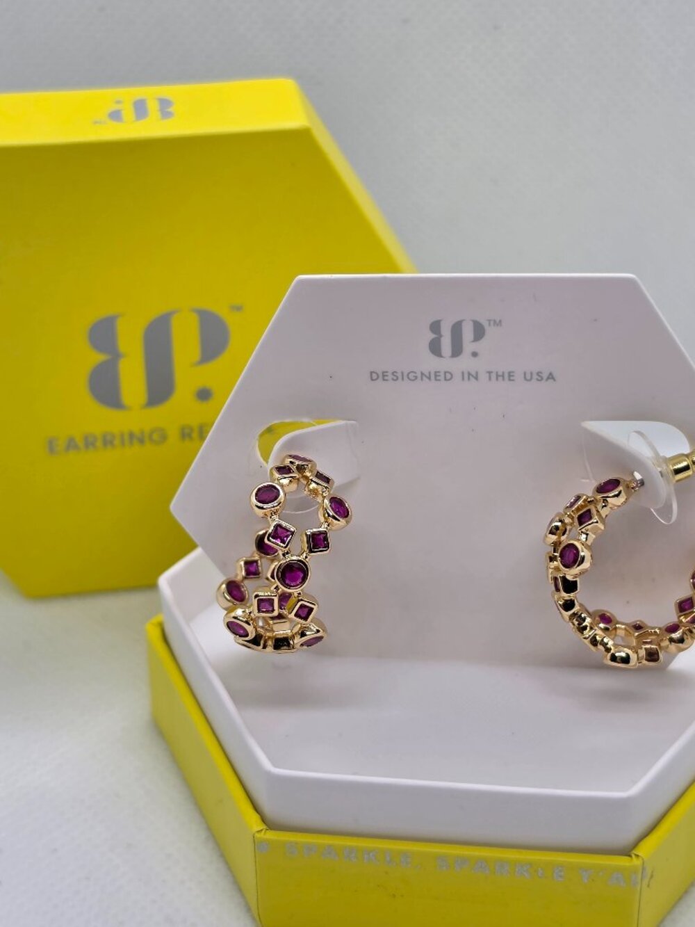 BP Hoop Earrings